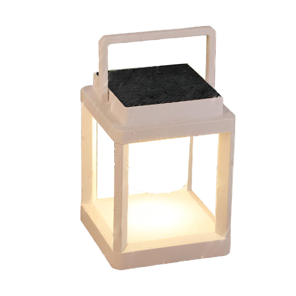 Portable Solar LED Outdoor Lantern with USB Charging