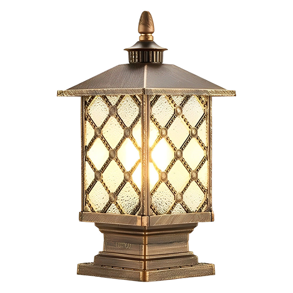 Modern Outdoor Fence Post Light Waterproof Pillar Lamp