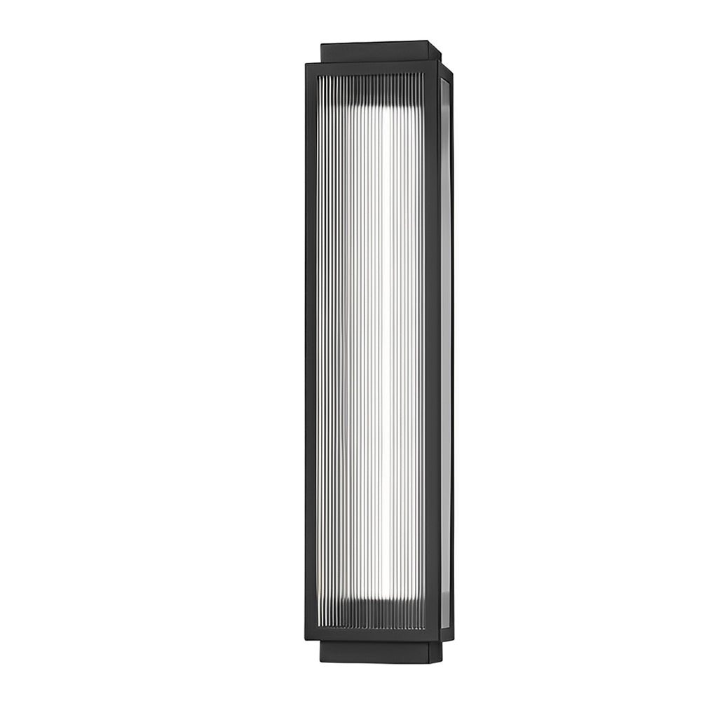 Modern Black Waterproof LED Outdoor Wall Light Strip