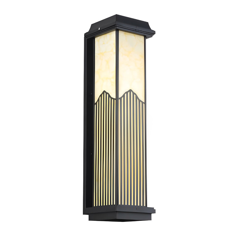 Solar Powered Outdoor Wall Light with Remote Control