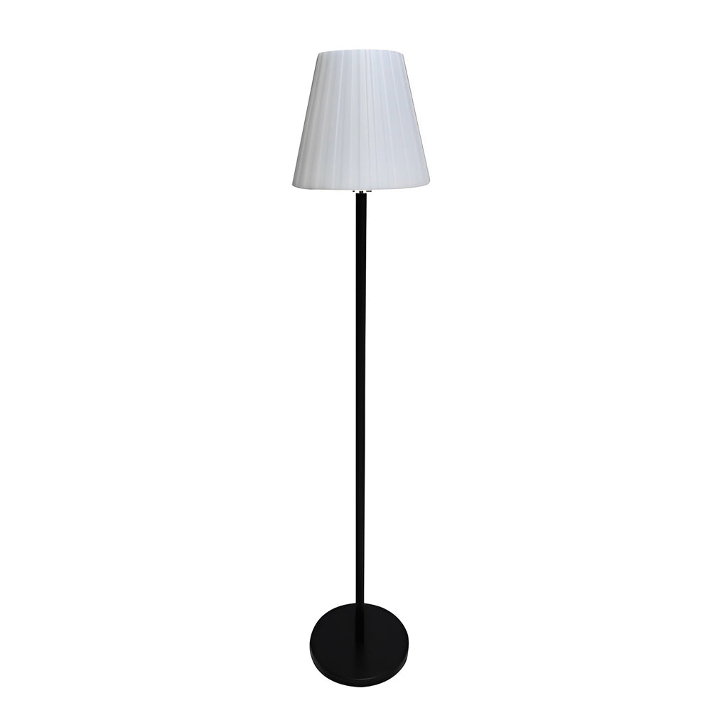 Smart RGB LED Floor Lamp with Metal Base and PE Shade
