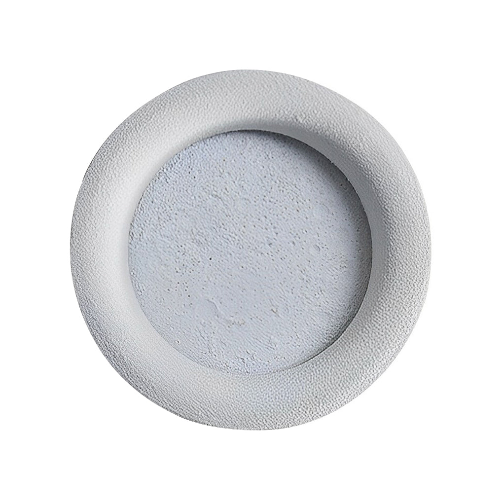 Round Moon Resin Wall Sconce - Modern LED Wall Light