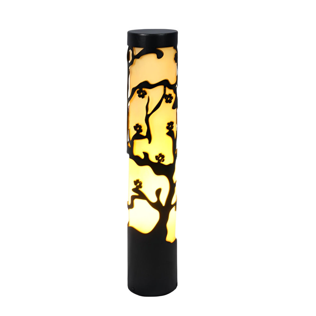 Black Wintersweet Pathway Lights - Modern Outdoor Landscape Lighting