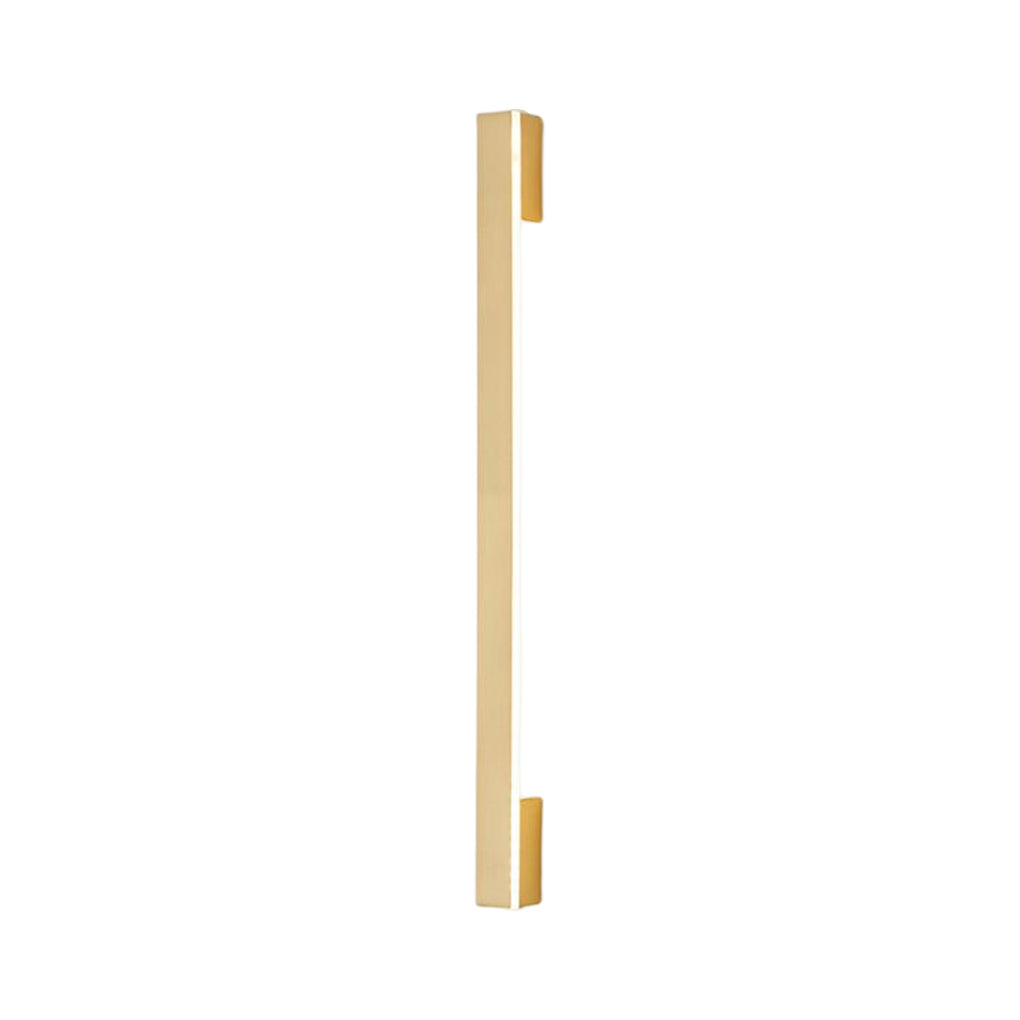 Modern Linear LED Wall Lamp with Three-Step Dimming - Copper & Acrylic