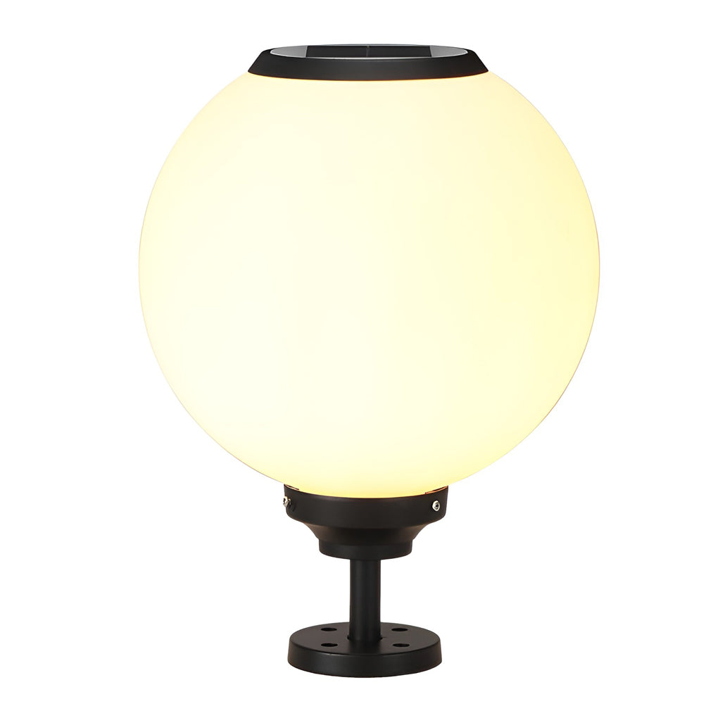 Solar LED Outdoor Post Cap Light with 3-Step Dimming - Waterproof