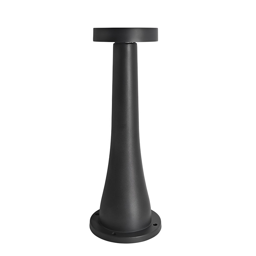 Black Aluminum Mushroom Outdoor Pathway Lights - Waterproof LED