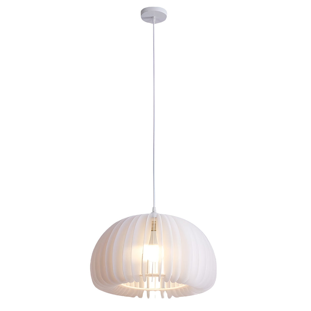 White Lantern Pendant Light with 3-Step Dimming | Modern Nordic