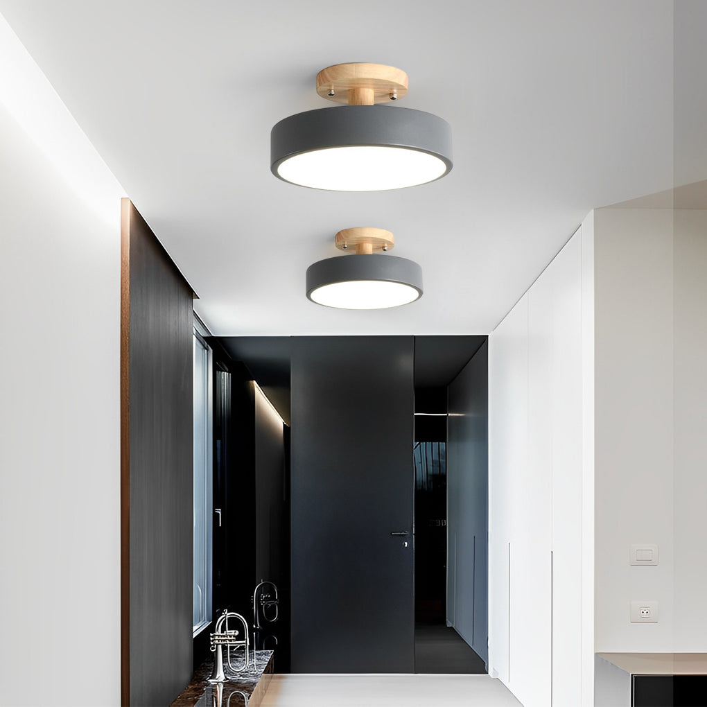 Modern LED Flush Mount Ceiling Light - 3 Step Dimming