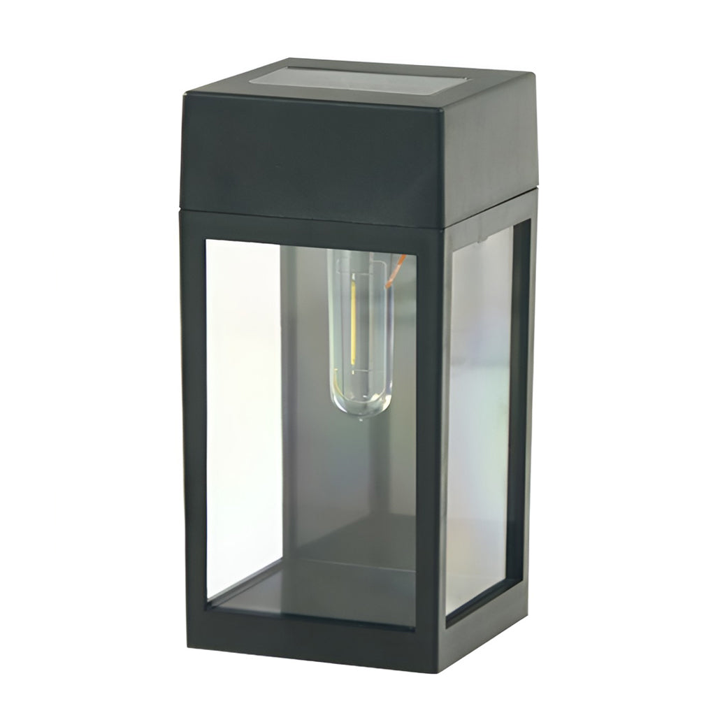 Solar LED Outdoor Wall Light with Auto Light Control - Waterproof