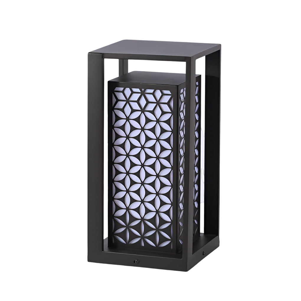 Vintage Galvanized Outdoor Pathway Lights IP65 Waterproof LED Lawn