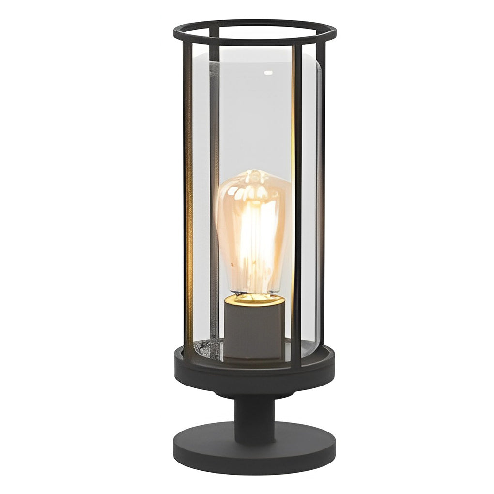 Modern Round Stainless Steel Outdoor Light – Wall & Post Mount