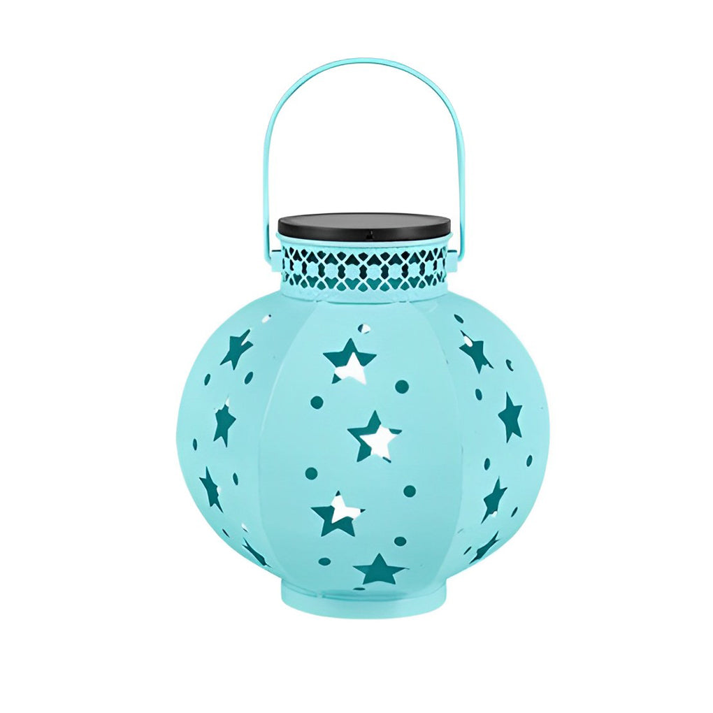 Solar Star Projection Outdoor Lantern - Waterproof LED Garden Light
