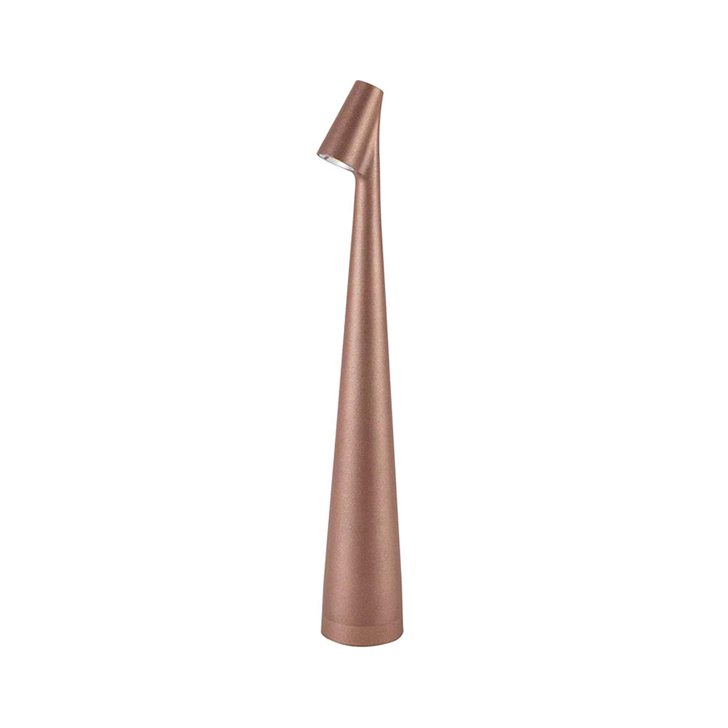 Modern Conical Stem LED Table Lamp with Touch Dimming