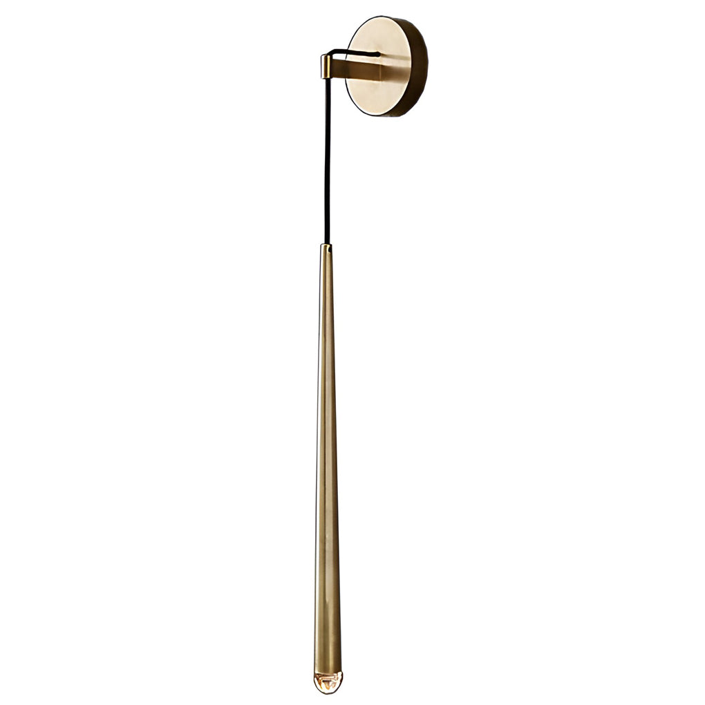Crystal LED Wall Sconce Modern Nordic Strip Light Gold Black