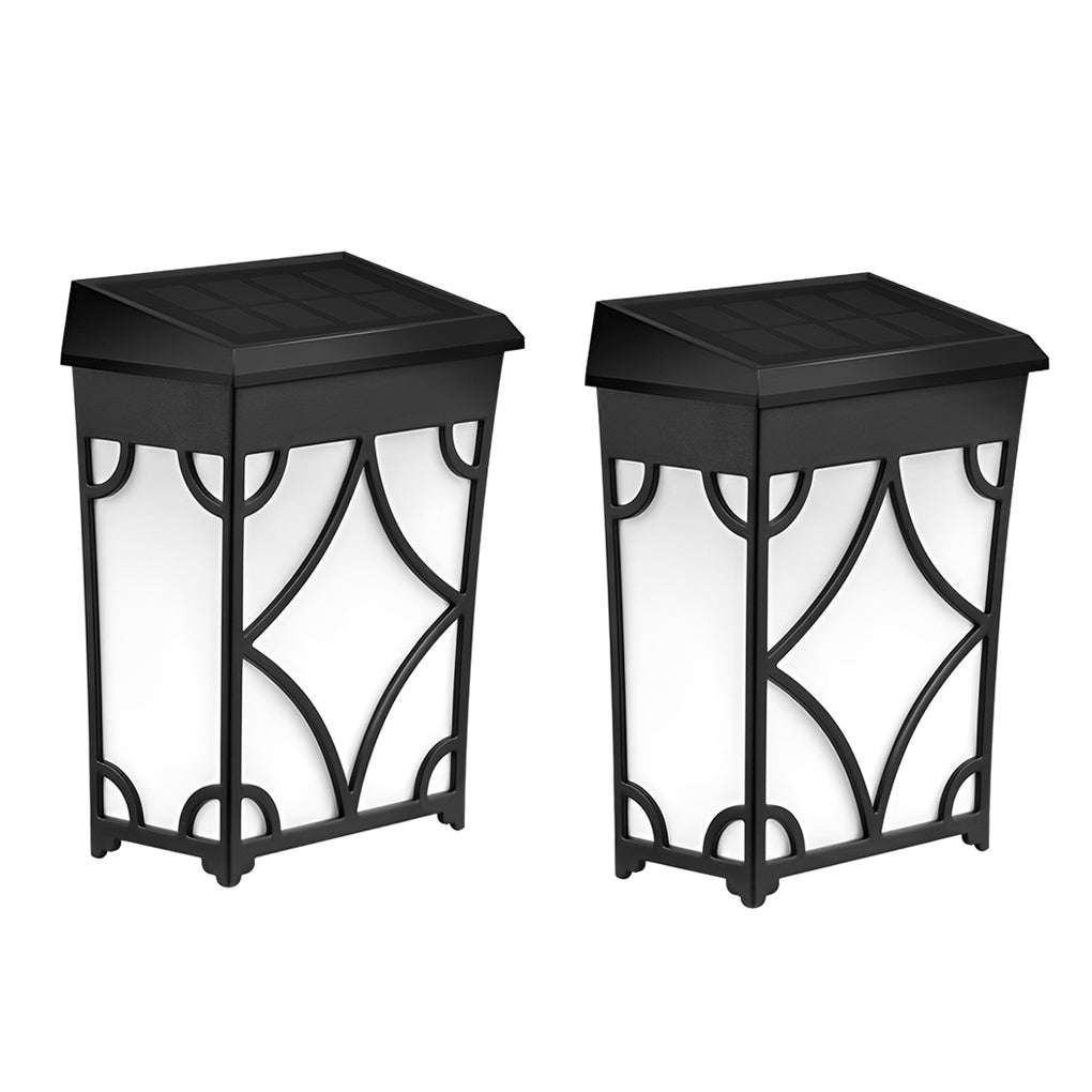 Motion Sensor Solar LED Wall Light - Waterproof Outdoor Lighting