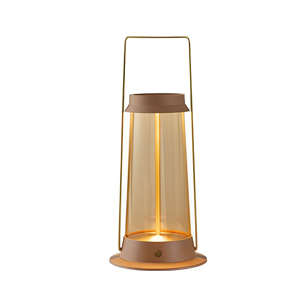 Portable LED Rechargeable Touch Dimming Waterproof Outdoor Lantern