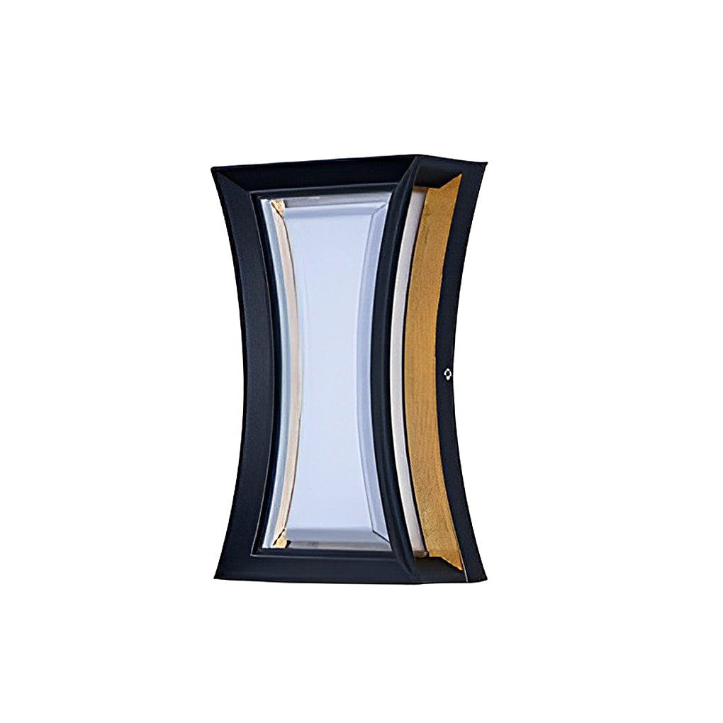 Modern Waterproof Aluminum Outdoor Wall Light with PC Shade