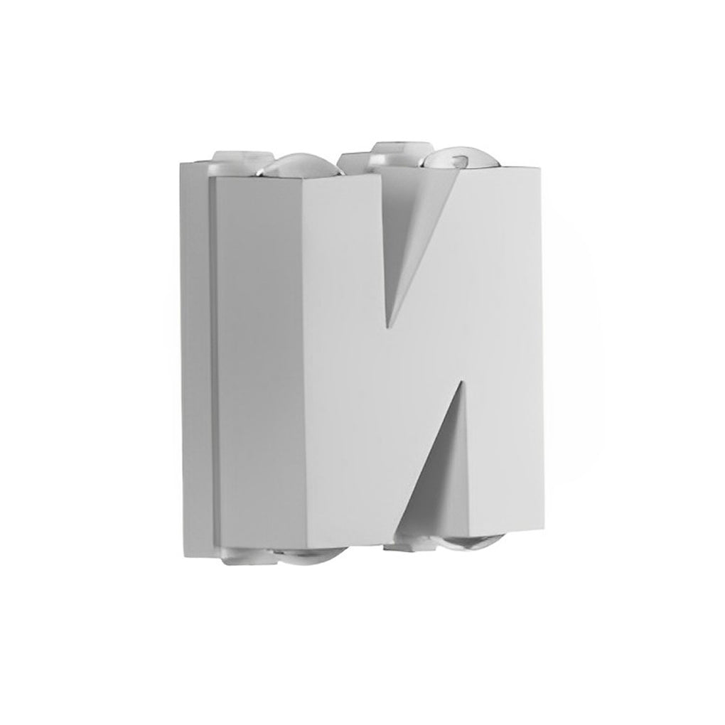 Letter Shaped Modern LED Outdoor Wall Sconce - Waterproof Aluminum