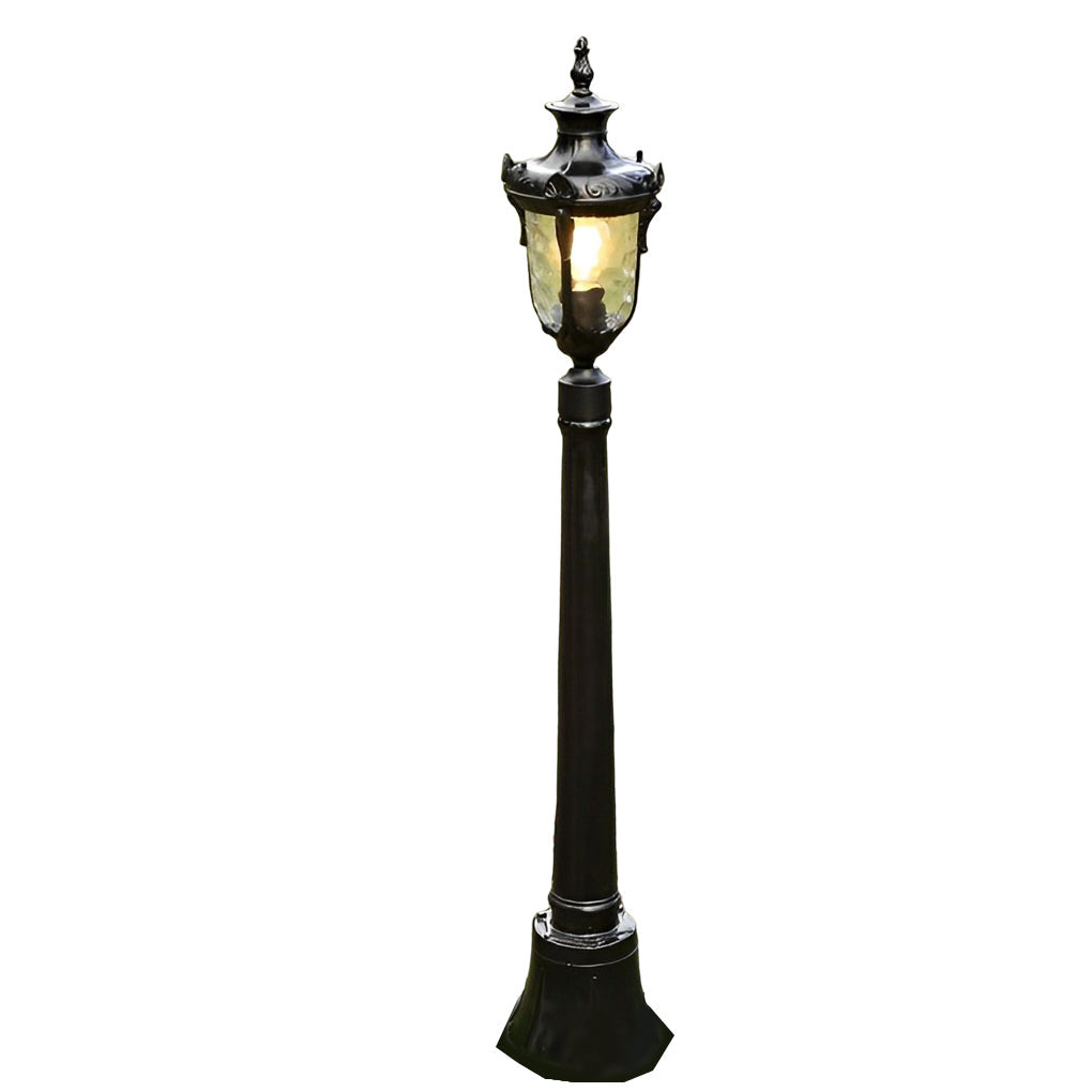 Industrial Outdoor Pathway Light Die-Cast Aluminum Glass Lamp