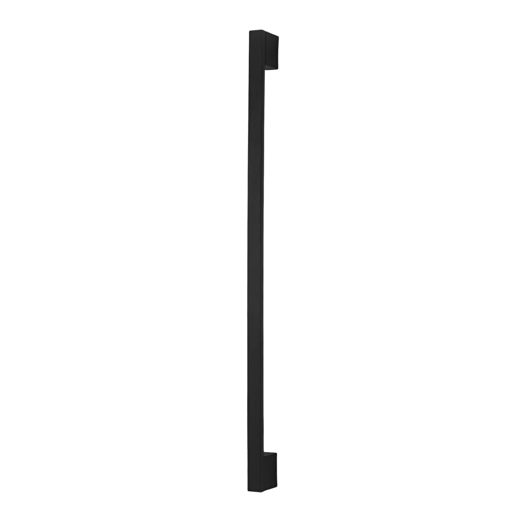 Minimalist LED Strip Wall Light with 3-Step Dimming - Black Iron