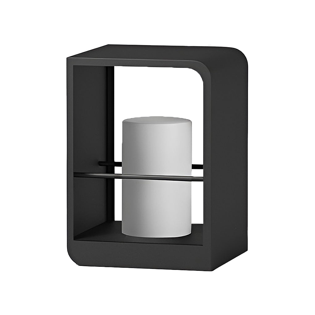 Rectangular Waterproof Modern Solar LED Outdoor Lantern