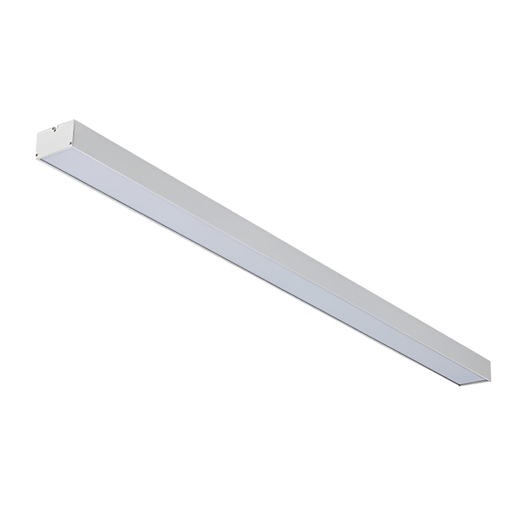 47-Inch Linear Aluminum LED Pendant Light Set of 6 - Modern Office