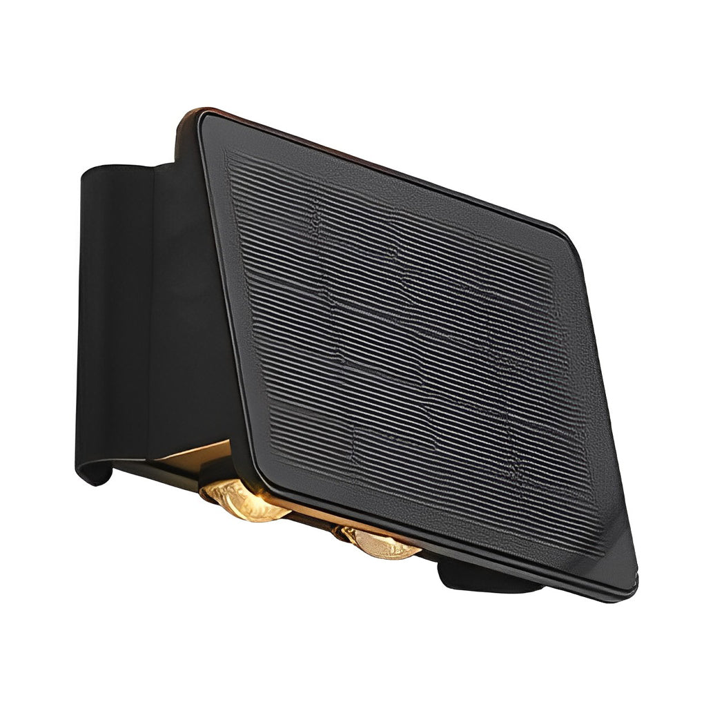 Modern Solar LED Up Down Wall Light Waterproof Outdoor Sconce