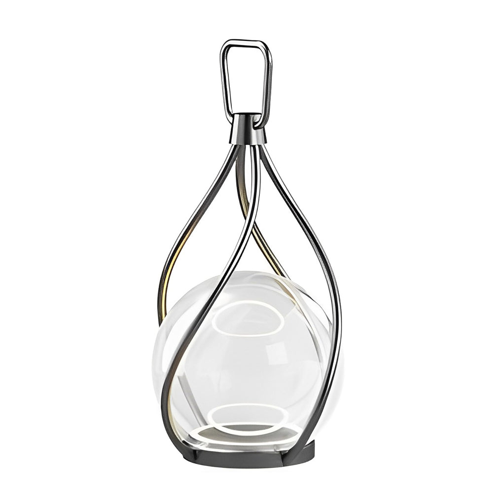 Modern Portable LED Outdoor Lantern with USB Rechargeable Battery
