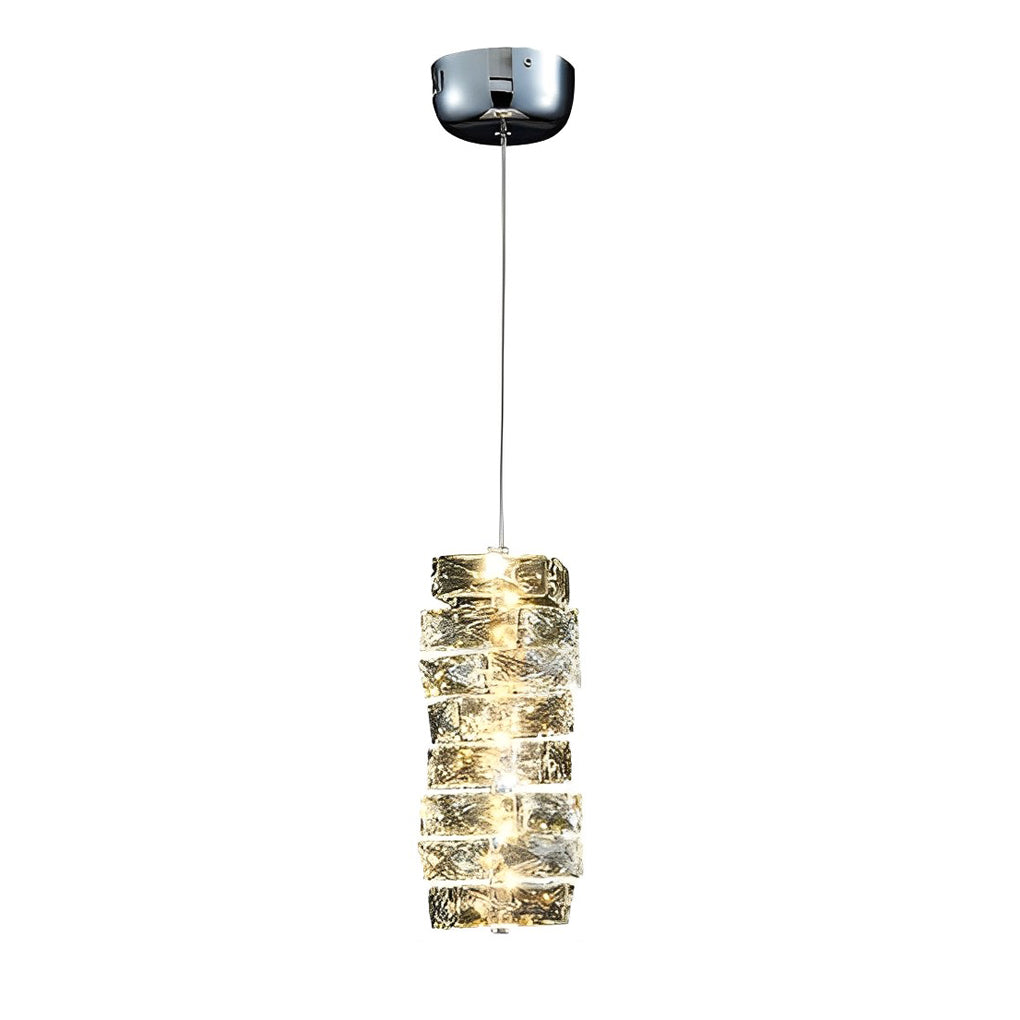 Crystal Pendant Light with Three-Step Dimming - Modern Chandelier