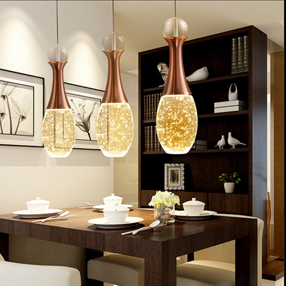 Crystal Globe Mini Pendant Light with Electroplated Metal Finish