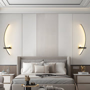 21'' Curved LED Wall Sconce - 3 Step Dimming Modern Wall Light