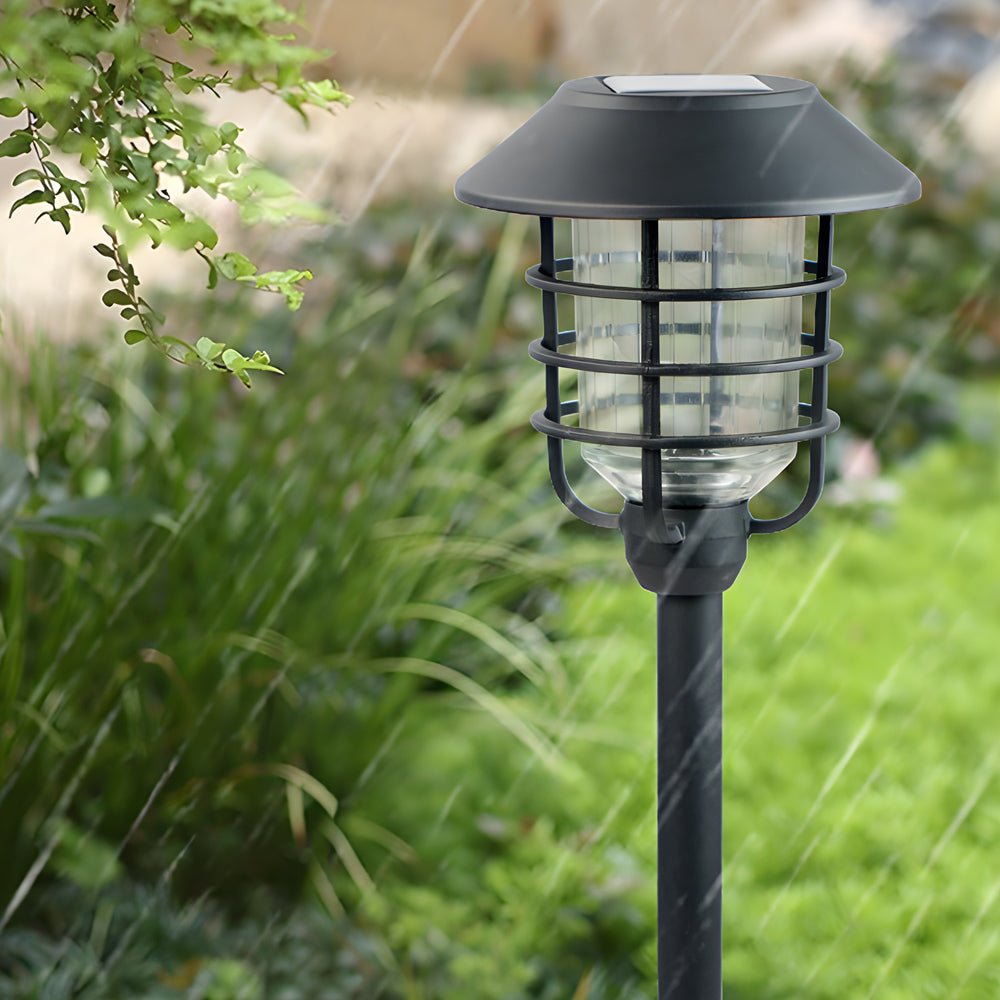 Solar Pathway Light Modern Wire Design Stainless Steel 22.8"