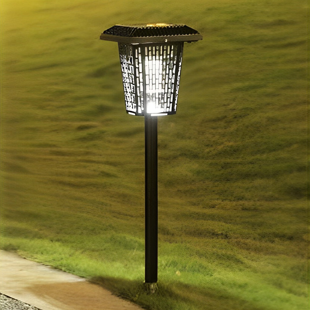 Solar Mosquito Killer Garden Lamp with Dual Lighting Modes