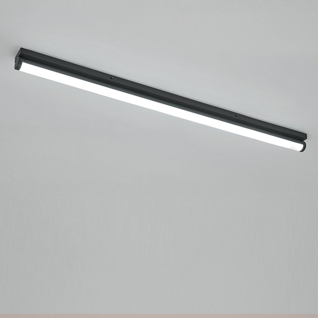 Rectangular LED Flush Mount Ceiling Light - Modern Minimal Design