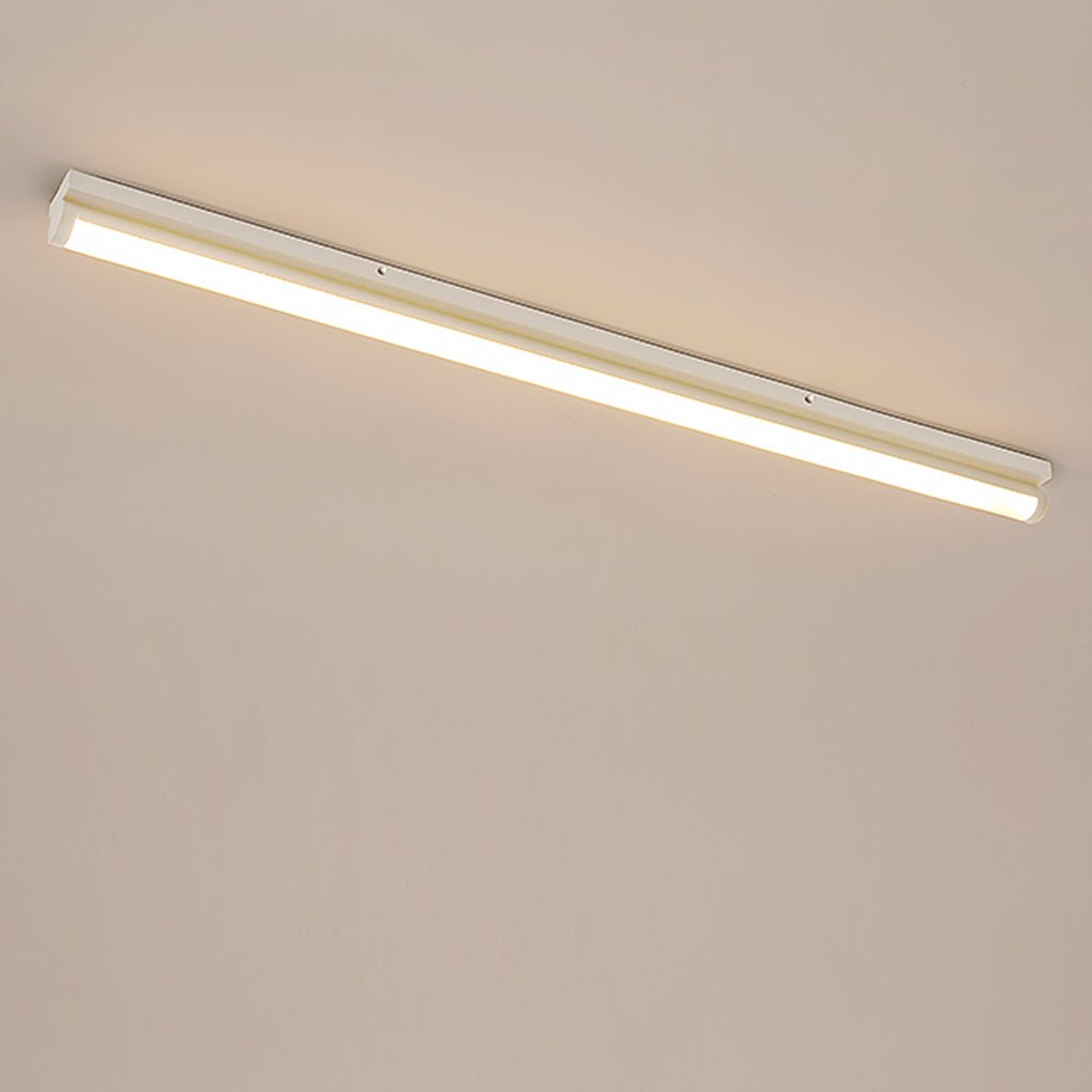 Rectangular LED Flush Mount Ceiling Light - Modern Minimal Design