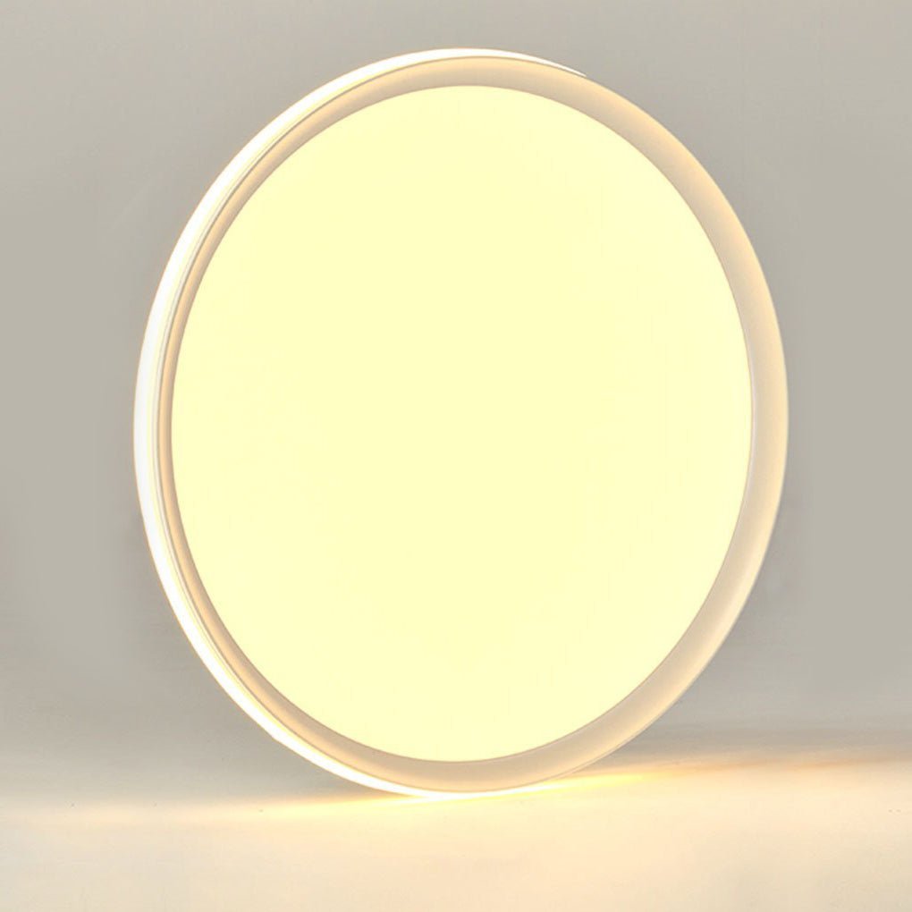 24'' Ultra Thin Modern Dimmable LED Flush Mount Ceiling Light