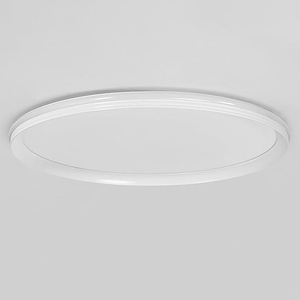24'' Ultra Thin Modern Dimmable LED Flush Mount Ceiling Light