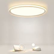 24'' Ultra Thin Modern Dimmable LED Flush Mount Ceiling Light