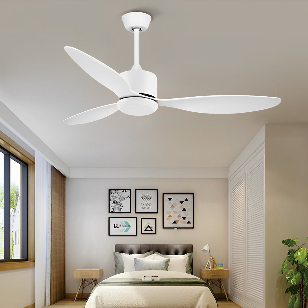 3-Blade Dimmable Ceiling Fan Light with Remote Control