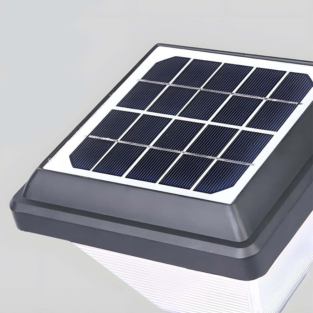 Modern Black LED Solar Pathway Light 27.6" H Outdoor Post