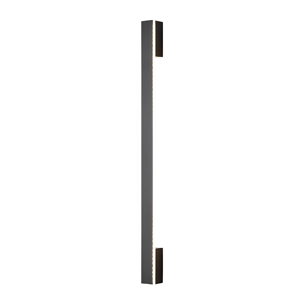 Modern Linear LED Wall Lamp with Three-Step Dimming - Copper & Acrylic