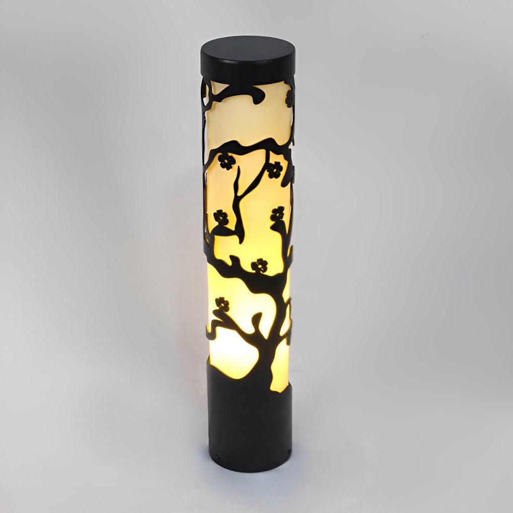 Black Wintersweet Pathway Lights - Modern Outdoor Landscape Lighting