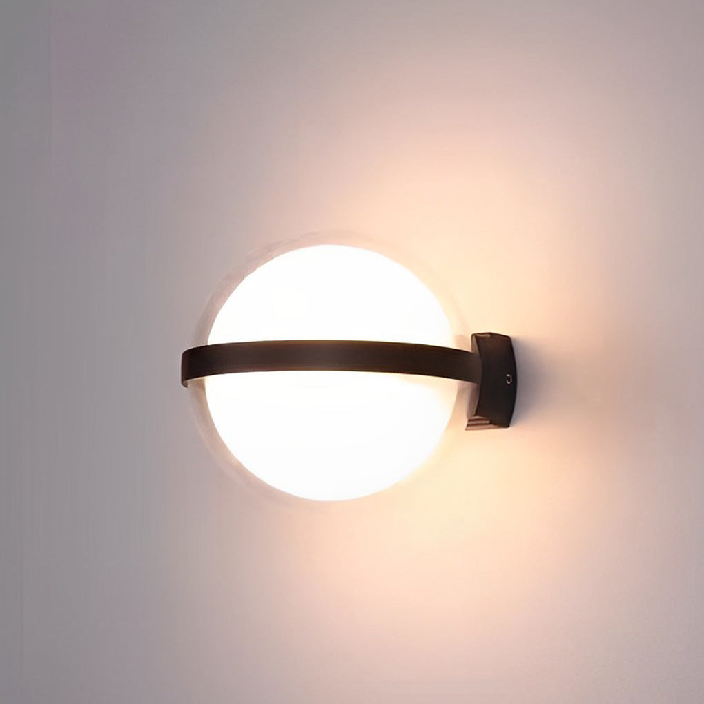Modern Round Up Down LED Outdoor Wall Lamp Waterproof