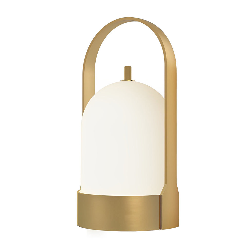 Portable LED Lantern Table Lamp with Dimmable Warm Light