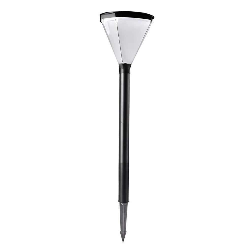 Modern Cone Solar LED Path Light - Outdoor Landscape Lighting