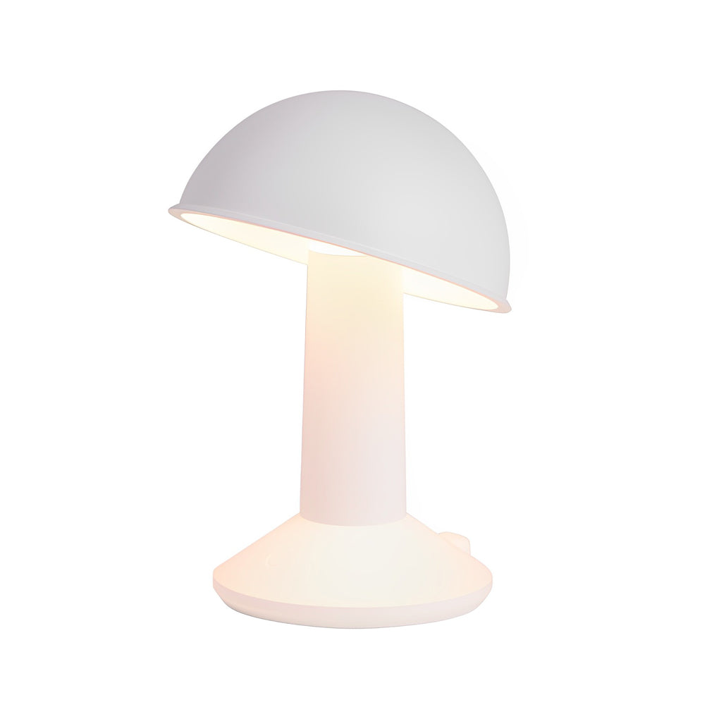 Cordless Touch Control Tiltable Mushroom Table Lamp