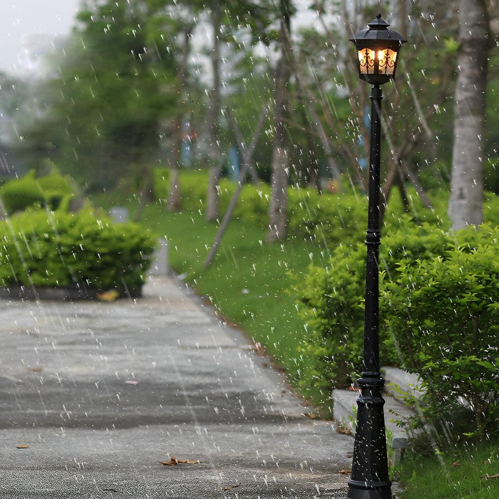 Modern LED Waterproof Garden Lamp Post - Die-Cast Aluminum