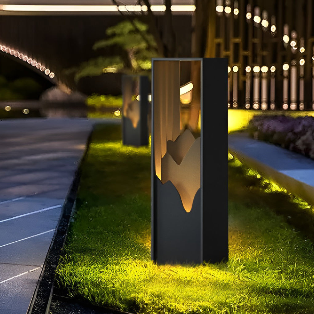 LED Mountain Scenery Path Light – Waterproof Outdoor Landscape