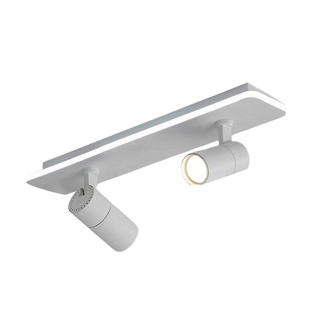 Modern Adjustable LED Track Spotlight - Aluminum Flush Mount 2/3/4