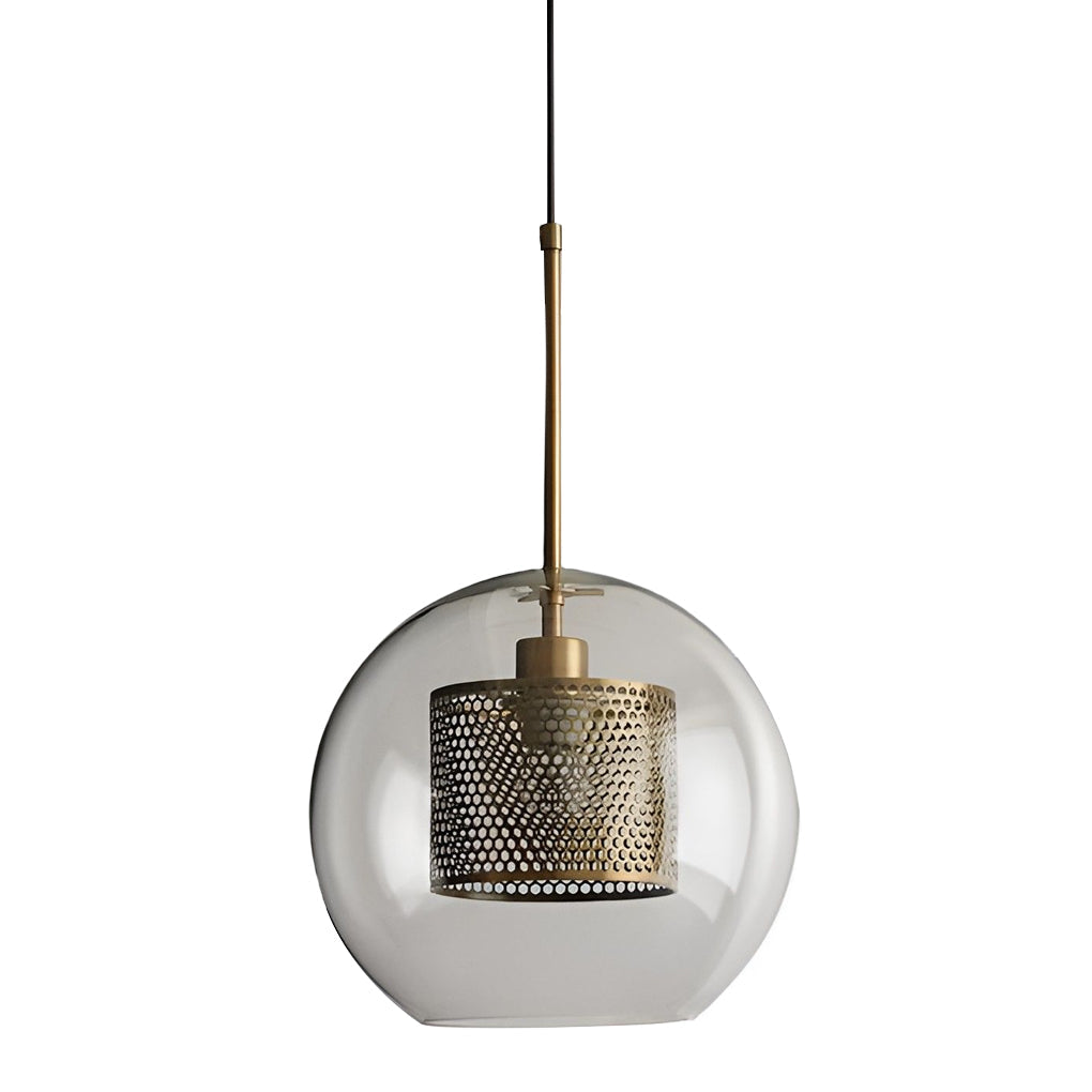 Modern Glass LED Pendant Light Industrial Kitchen Island Ceiling